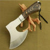 Stainless Steel Camping Axe Wooden Handle