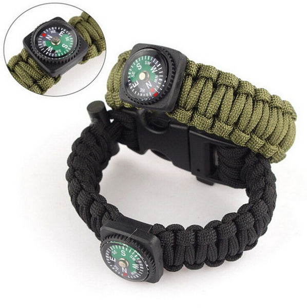 5 in 1 Survival Flint Fire Starter Paracord
