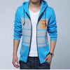 Men Fashion Autumn Patchwork Jacket