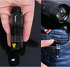 Mini Black Waterproof LED Flashlight